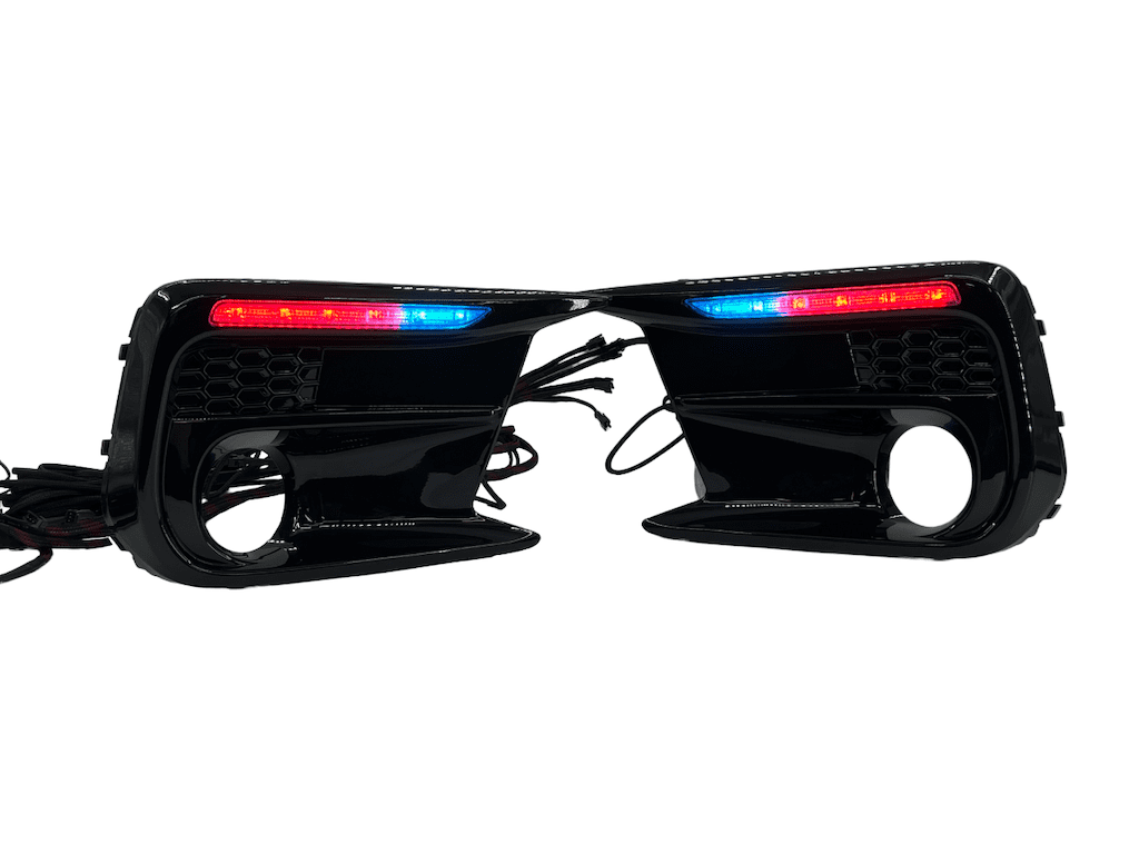 2018-2021 Subaru WRX STI RGBW Multicolor Led DRL Fog Light Bezels