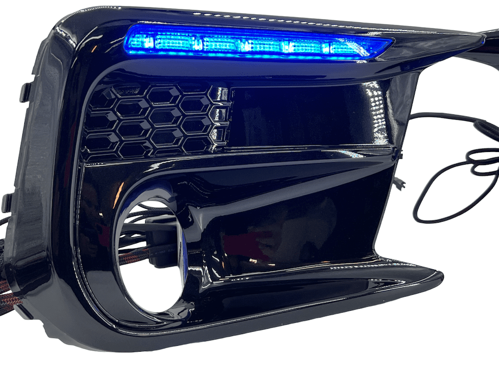 2018-2021 Subaru WRX STI RGBW Multicolor Led DRL Fog Light Bezels