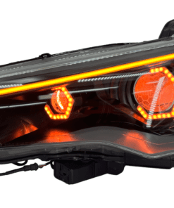 14-22 Toyota 4Runner Limited / TRD Custom Hex Led Halos Demon Eyes Retrofit Headlights