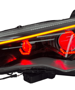 14-22 Toyota 4Runner Limited / TRD Custom Hex Led Halos Demon Eyes Retrofit Headlights