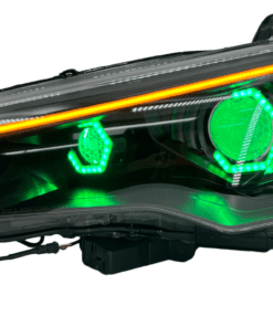 14-22 Toyota 4Runner Limited / TRD Custom Hex Led Halos Demon Eyes Retrofit Headlights