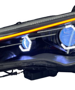 14-22 Toyota 4Runner Limited / TRD Custom Hex Led Halos Demon Eyes Retrofit Headlights