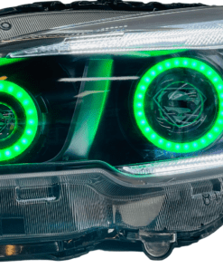 2015-2021 Subaru WRX Quad Halo Projector LED Black Headlights