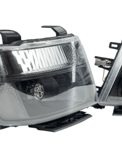 2012-2021 Nissan NV1500 NV2500 NV3500 Switchback LED Black Projector Headlights