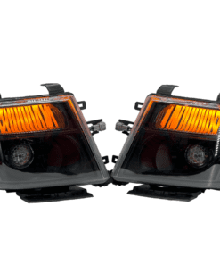 2012-2021 Nissan NV1500 NV2500 NV3500 Switchback LED Black Projector Headlights