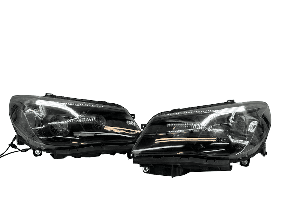 2014-2017 Chevrolet SS Black Projector Led Switchback Retrofit Headlights