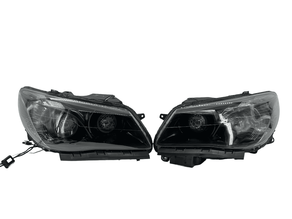 2014-2017 Chevrolet SS Black Projector Led Switchback Retrofit Headlights