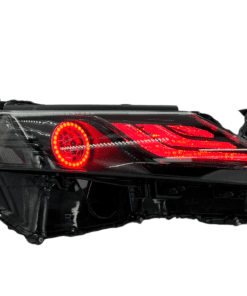 2022-2023 Toyota Camry LE Custom LED Halo RGBW Retrofit Projector Black Headlights