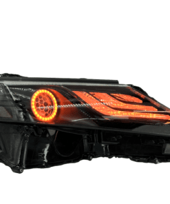 2022-2023 Toyota Camry LE Custom LED Halo RGBW Retrofit Projector Black Headlights