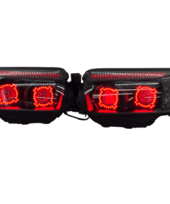 06-08 Subaru Forester Quad Biled Projector Retrofit RGBW Led Halo Headlights