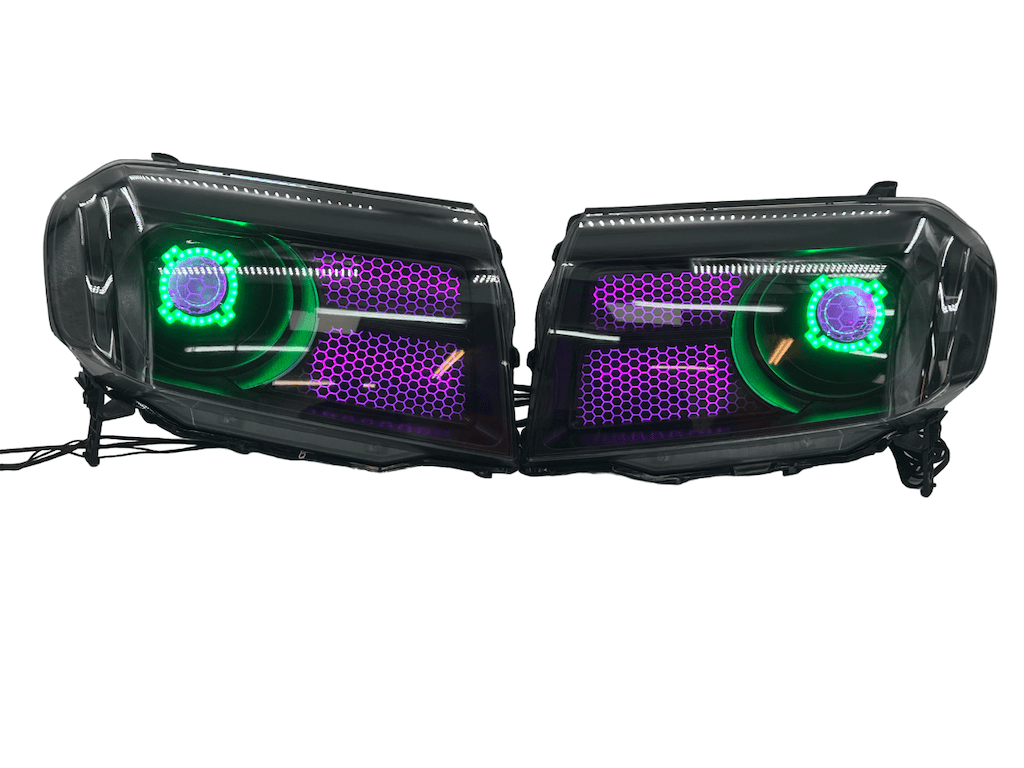2009-2015 Honda Pilot RGBW Gills Led Custom Retrofit Projector Headlights
