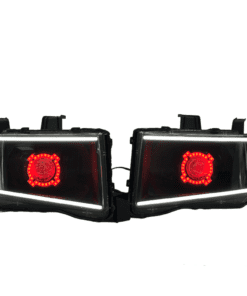 06-14 Honda Ridgeline Black Premium LED Switchback Multicolor Headlights