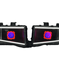 06-14 Honda Ridgeline Black Premium LED Switchback Multicolor Headlights