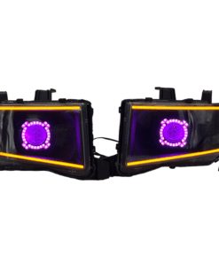 06-14 Honda Ridgeline Black Premium LED Switchback Multicolor Headlights