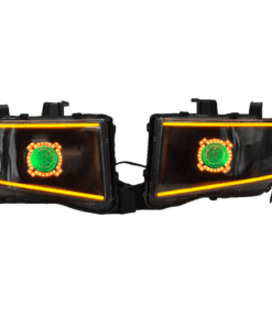 06-14 Honda Ridgeline Black Premium LED Switchback Multicolor Headlights