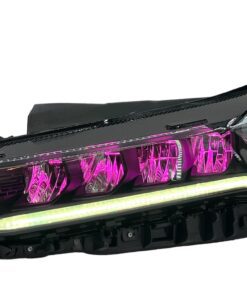 2019-2023 KIA K5 RGBW Multicolor Led DRL Black Headlights