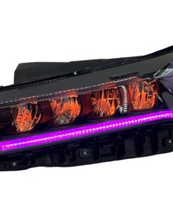 2019-2023 KIA K5 RGBW Multicolor Led DRL Black Headlights