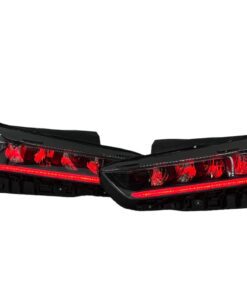 2019-2023 KIA K5 RGBW Multicolor Led DRL Black Headlights