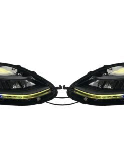 2017-2021 TESLA MODEL 3/Y PLAID SERIES V2 Black Headlights Multicolor DRLS