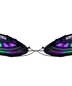 2017-2021 TESLA MODEL 3/Y PLAID SERIES V2 RGBW Black Led Headlights