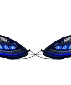 2017-2021 TESLA MODEL 3/Y PLAID SERIES V2 RGBW Black Led Headlights
