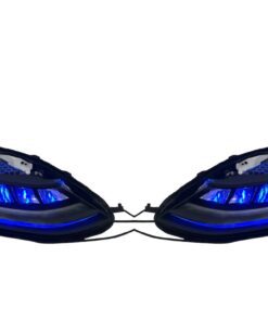 2017-2021 TESLA MODEL 3/Y PLAID SERIES V2 RGBW Black Led Headlights