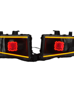 06-14 Honda Ridgeline Black Premium LED Switchback Multicolor Headlights