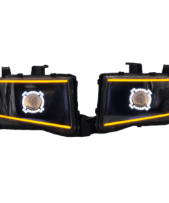 06-14 Honda Ridgeline Black Premium LED Switchback Multicolor Headlights