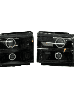 05-07 Ford F-250 Super Duty Quad Biled projector Switchback LED Halo Headlights