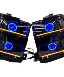 15-19 Chevrolet Silverado 2500 The Massive Headlights LED Angry Eyes Retrofit Projector Lights