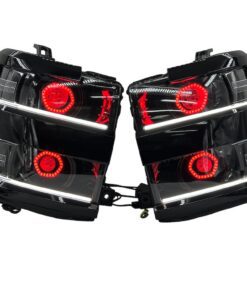 15-19 Chevrolet Silverado 2500 The Massive Headlights LED Angry Eyes Retrofit Projector Lights