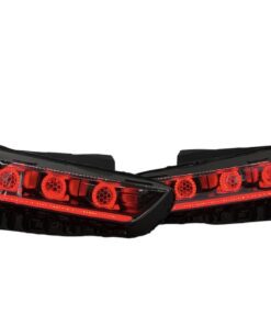 19-23 Kia K5 GT Line Chasing Led Halo Projector Demon Eyes Black Retrofit Headlights