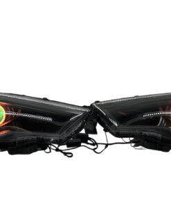 14-23 Toyota 4runner TRD Pro Led RGBW Halo Demon Eyes Blackout Projector Retrofit Headlights
