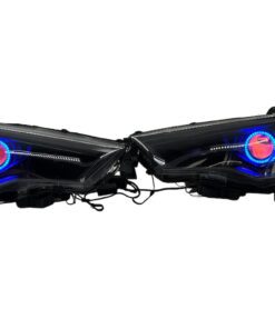14-23 Toyota 4runner TRD Pro Led RGBW Halo Demon Eyes Blackout Projector Retrofit Headlights