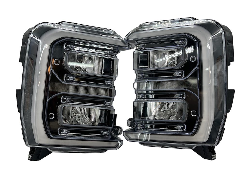 2023+ Ford F-250 F-350 Superduty Pickup Truck Custom Paint MID LED Headlights