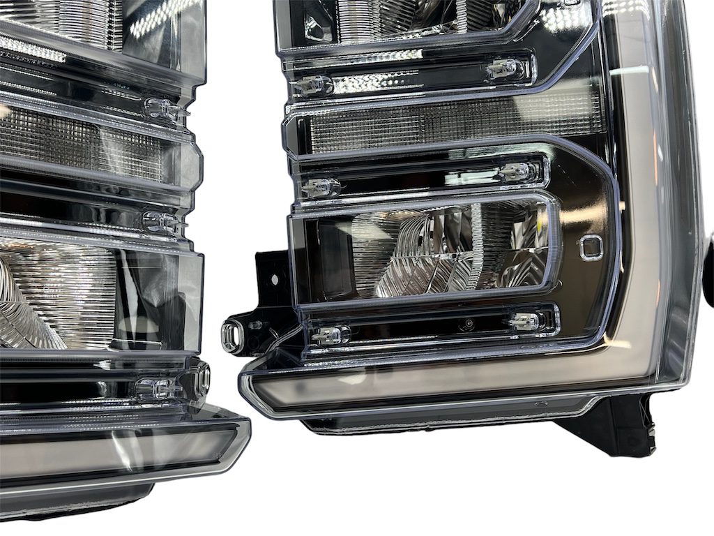 2023+ Ford F-250 F-350 Superduty Pickup Truck Custom Paint MID LED Headlights