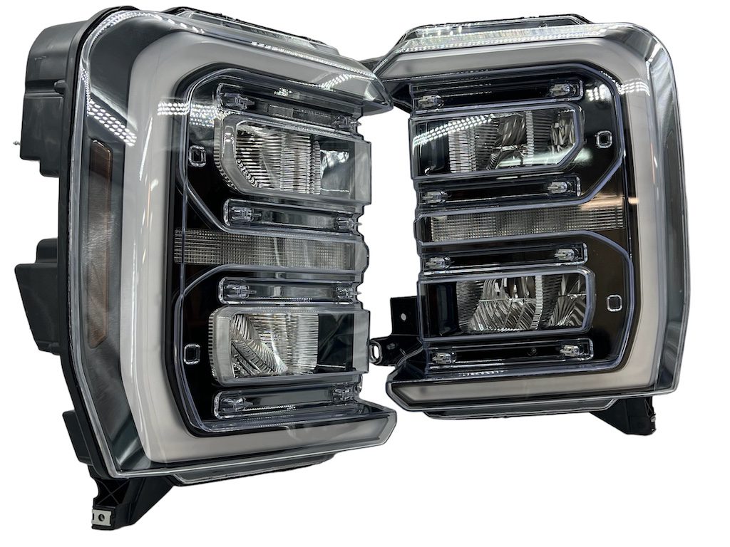 2023+ Ford F-250 F-350 Superduty Pickup Truck Custom Paint MID LED Headlights