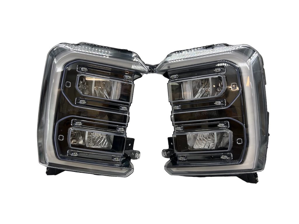 2023+ Ford F-250 F-350 Superduty Pickup Truck Custom Paint MID LED Headlights