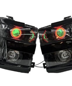 2015-2019 Chevrolet Silverado 2500 3500 LED Halo Demon Eyes