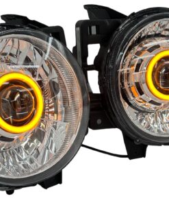 2007-2014 Toyota FJ Cruiser Switchback LED Halo Projector Headlamps