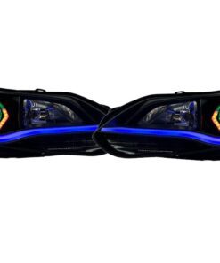 2012-2014 Ford Focus ST Hex Led Halo Demon Eyes Blackout Headlights
