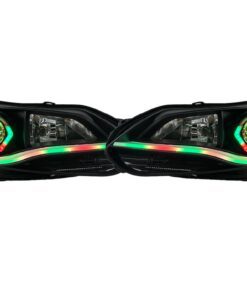2012-2014 Ford Focus ST Hex Led Halo Demon Eyes Blackout Headlights