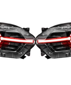 21-23 Ford Bronco Sport RGBW LED DRL Multicolor Black Retrofit Headlights