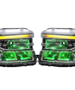22-24 Ford Maverick Lariat RGBW LED DRL Flow Custom Retrofit Demon Eyes Full Led Headlights