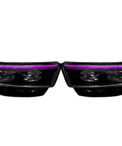20-22 Ford Explorer RGBW Multicolor Led DRL Black Retrofit LED Headlights