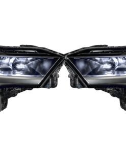 2022 Toyota Tundra RGBW Led Demon Eyes DRL Multicolor Black Retrofit Headlights