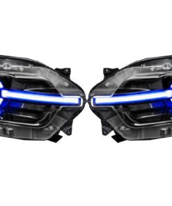 21-23 Ford Bronco Sport RGBW LED DRL Multicolor Black Retrofit Headlights