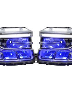 22-24 Ford Maverick Lariat RGBW LED DRL Flow Custom Retrofit Demon Eyes Full Led Headlights