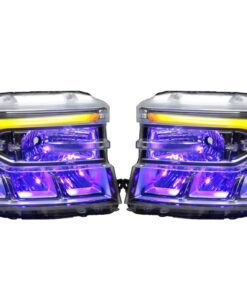 22-24 Ford Maverick Lariat RGBW LED DRL Flow Custom Retrofit Demon Eyes Full Led Headlights