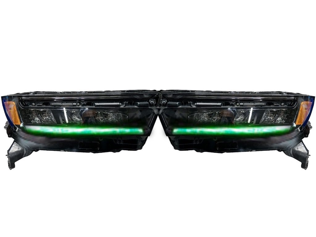 23-24 Honda Pilot RGBW DRL Flow Led Custom Headlights